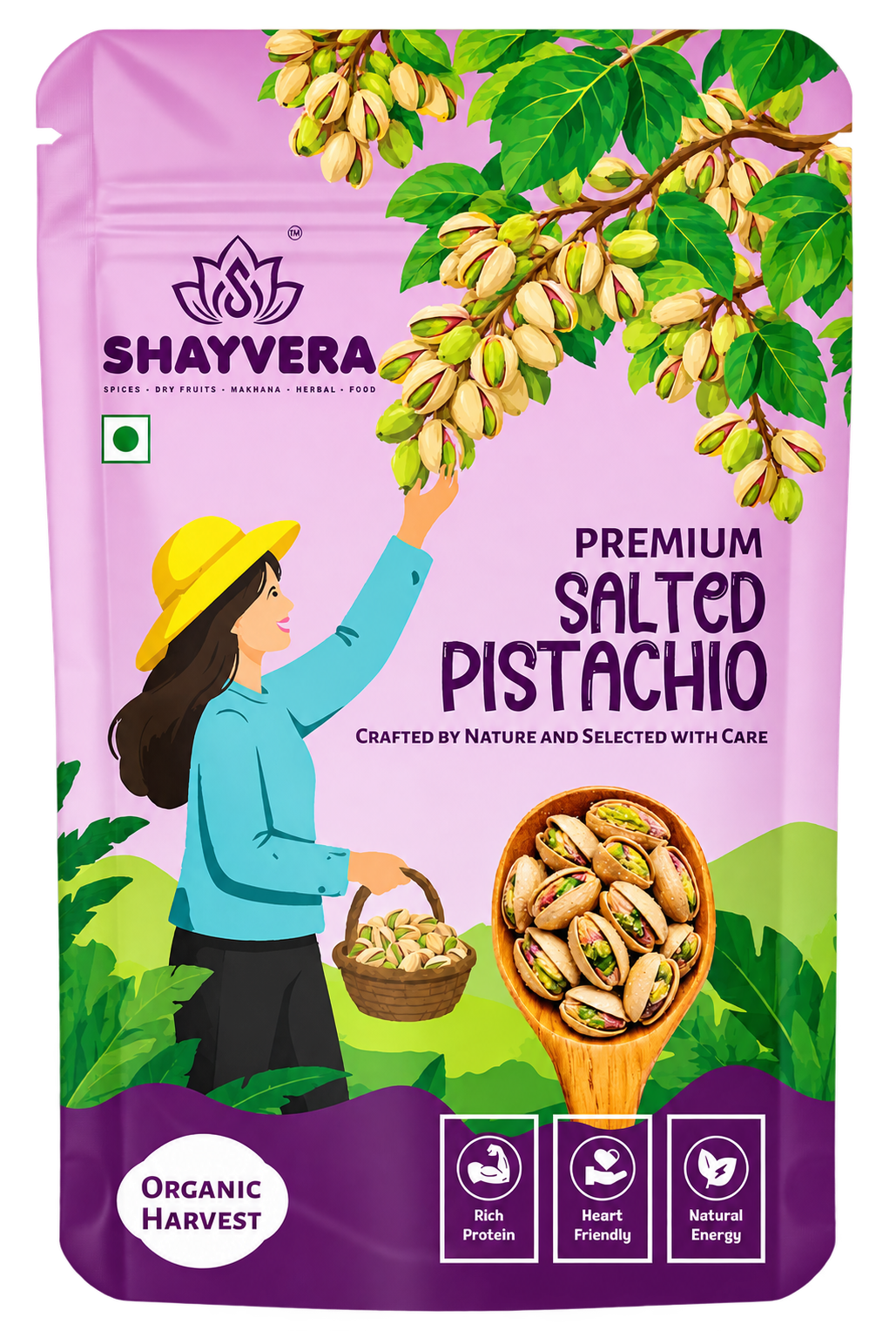 Premium Salted Pistachio Pouch Premium Pistachio - Image 1